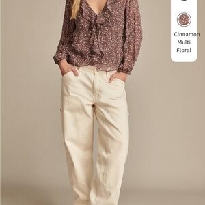 Long Sleeve Ruffle Top